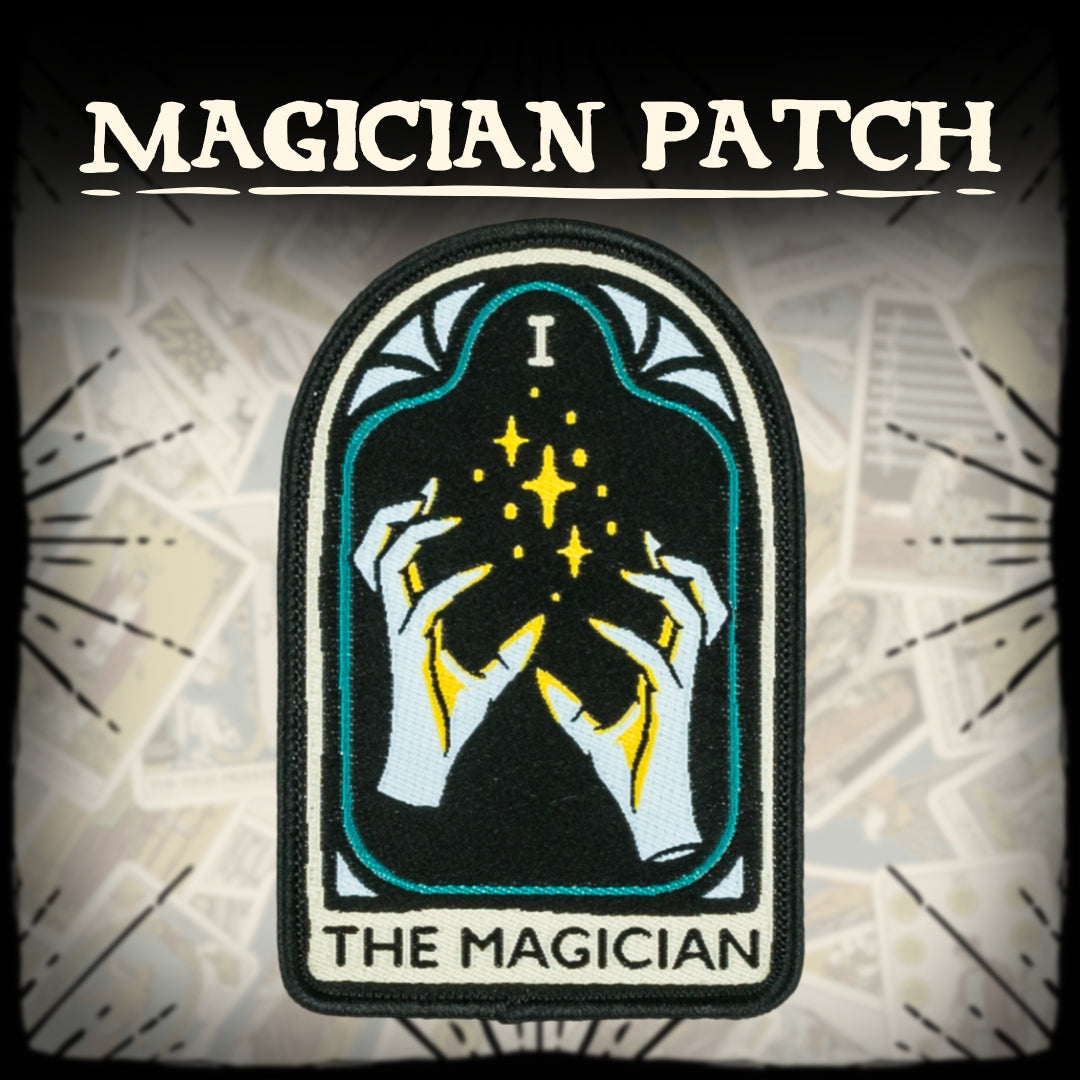 LIMITED The Magician Tarot Nouveau Iron-On Patch - ResirWrecked Costumes