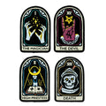 Tarot Nouveau iron-on patch pack.
