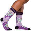 Kitty Moths crew socks.