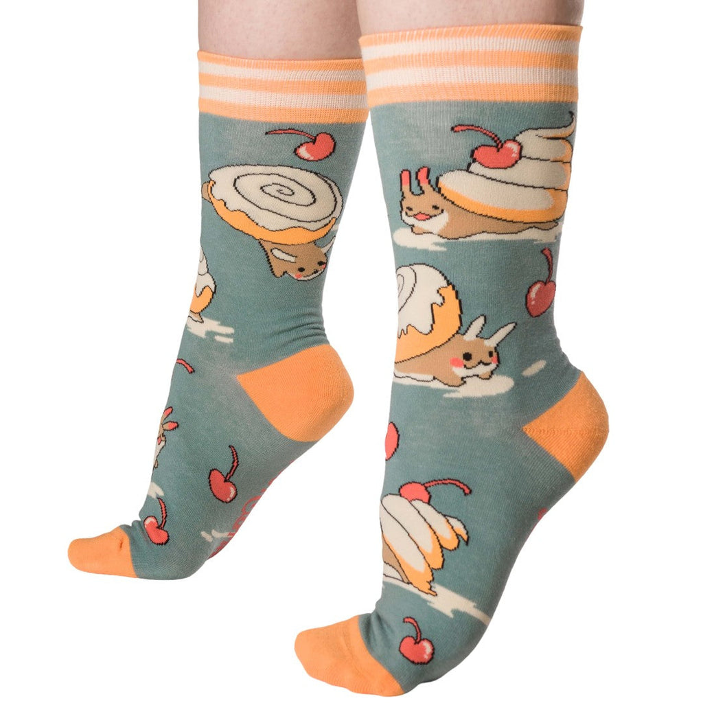 Cinnasnails Crew Socks - ResirWrecked Costumes