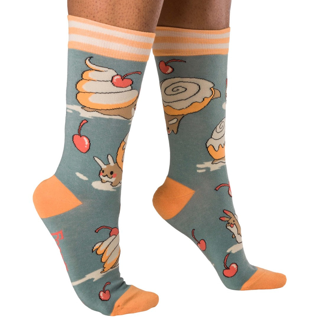 Cinnasnails Crew Socks - ResirWrecked Costumes