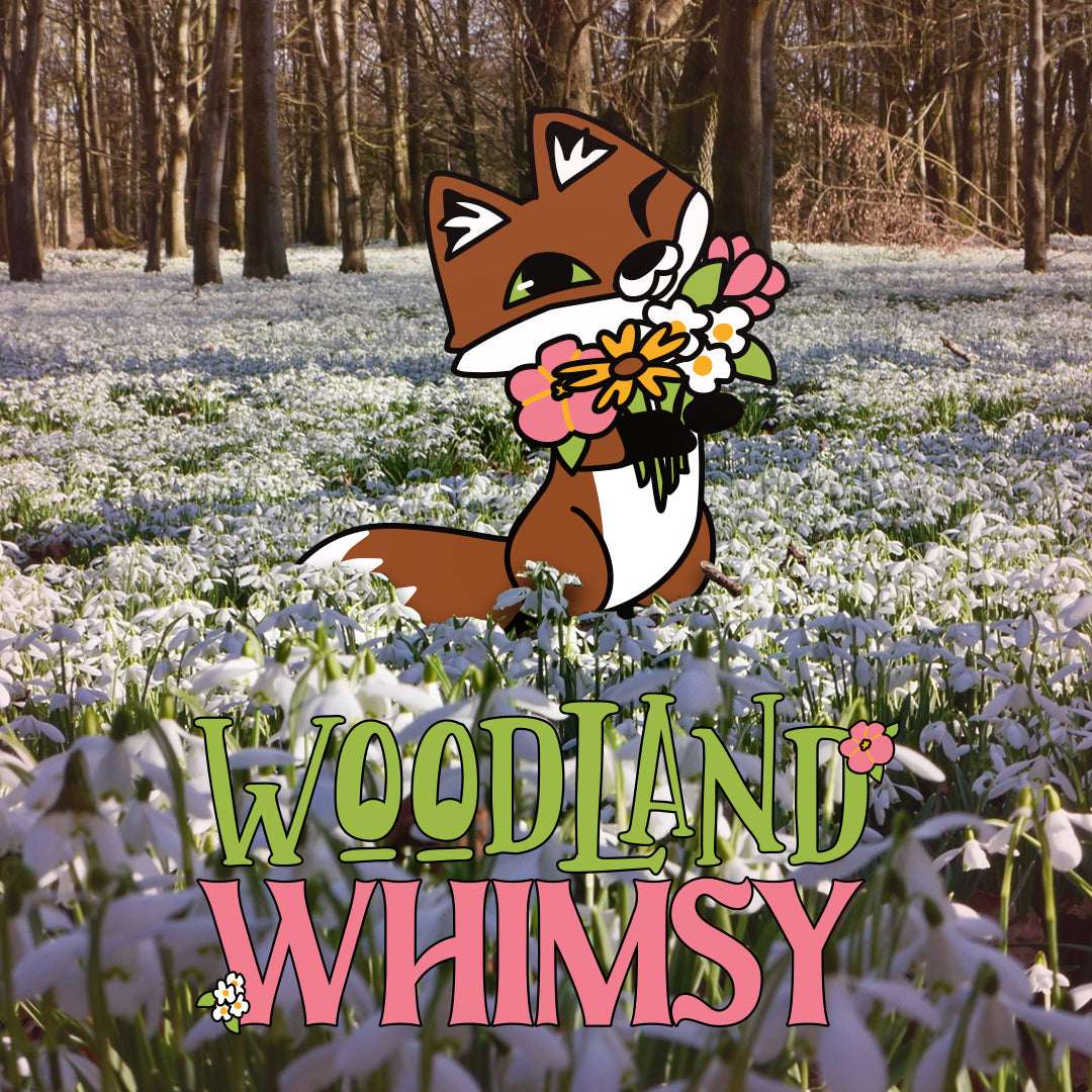 Floral Foxes Crew Socks - ResirWrecked Costumes