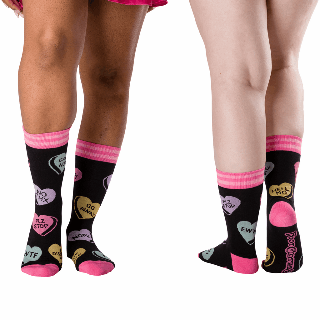 Heartbreaker Crew Socks - ResirWrecked Costumes