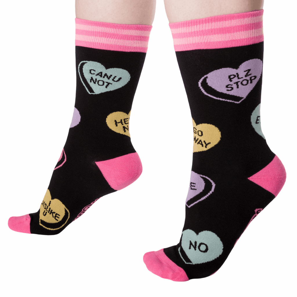 Heartbreaker Crew Socks - ResirWrecked Costumes