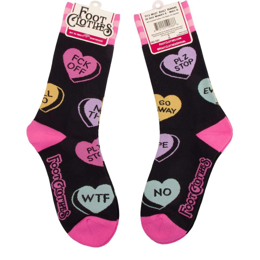 Heartbreaker Crew Socks - ResirWrecked Costumes