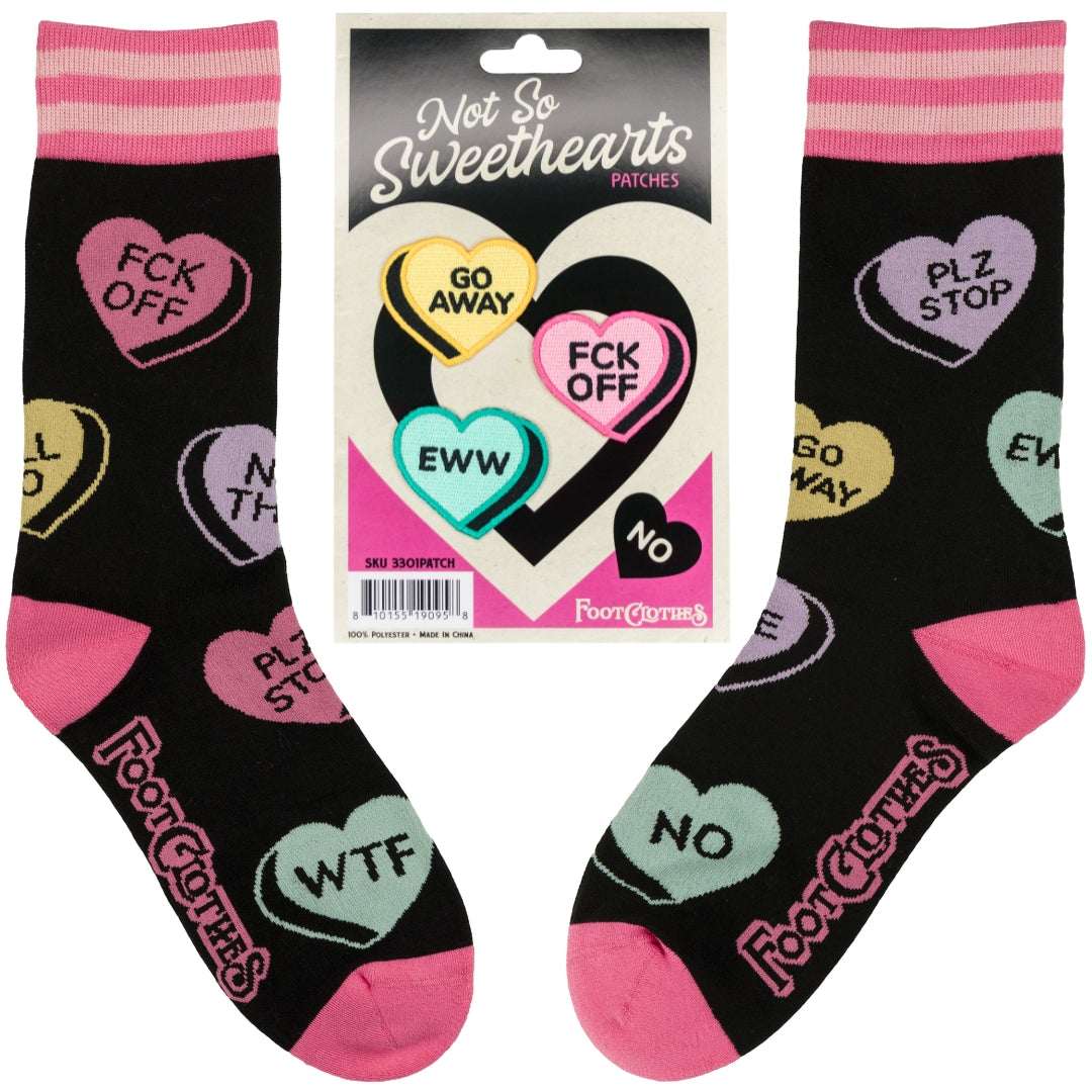 Heartbreaker socks and patches pack.