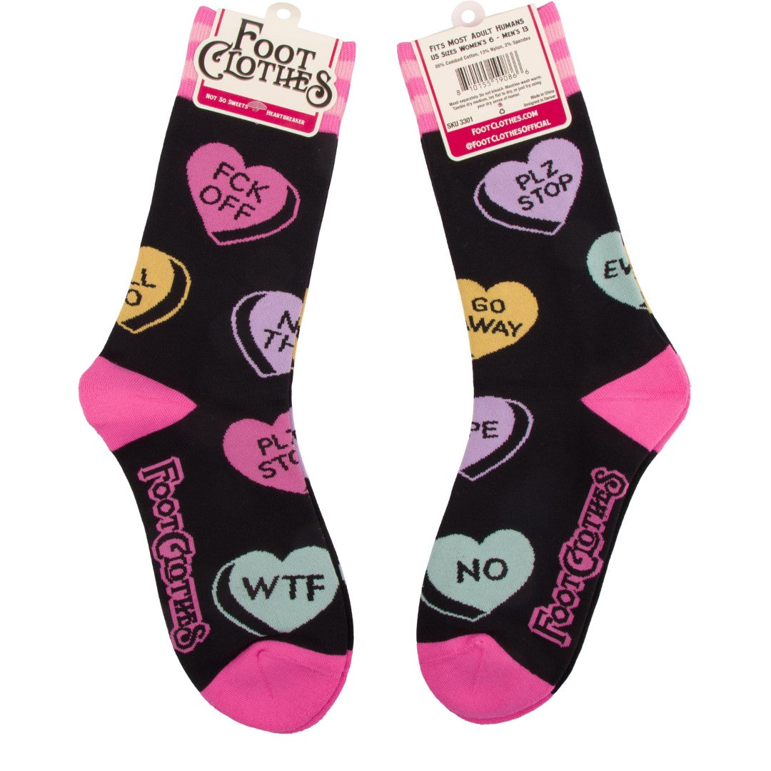 Heartbreaker Crew Socks - ResirWrecked Costumes