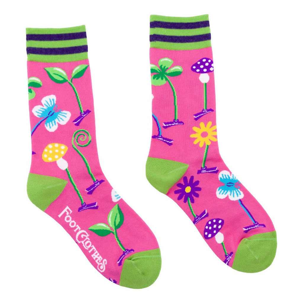 Trippy Clippies UV Reactive Crew Socks - ResirWrecked Costumes
