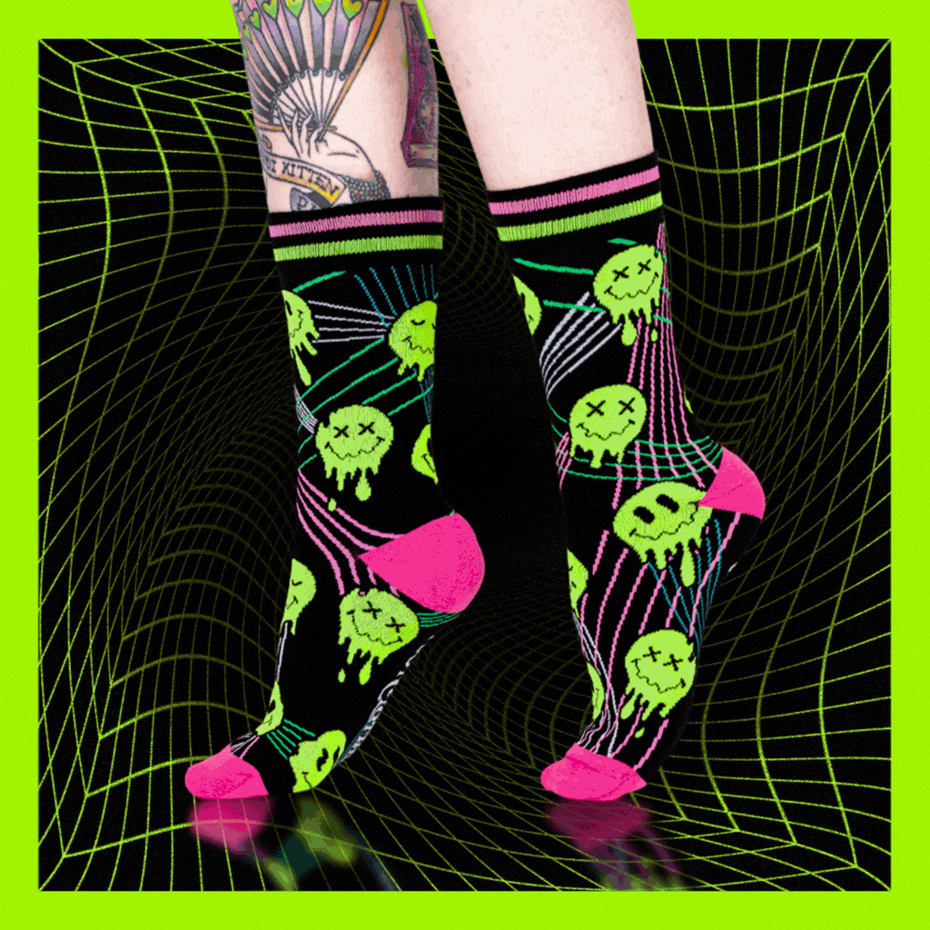 Rave Crew Sock Pack | 6 Designs - ResirWrecked Costumes