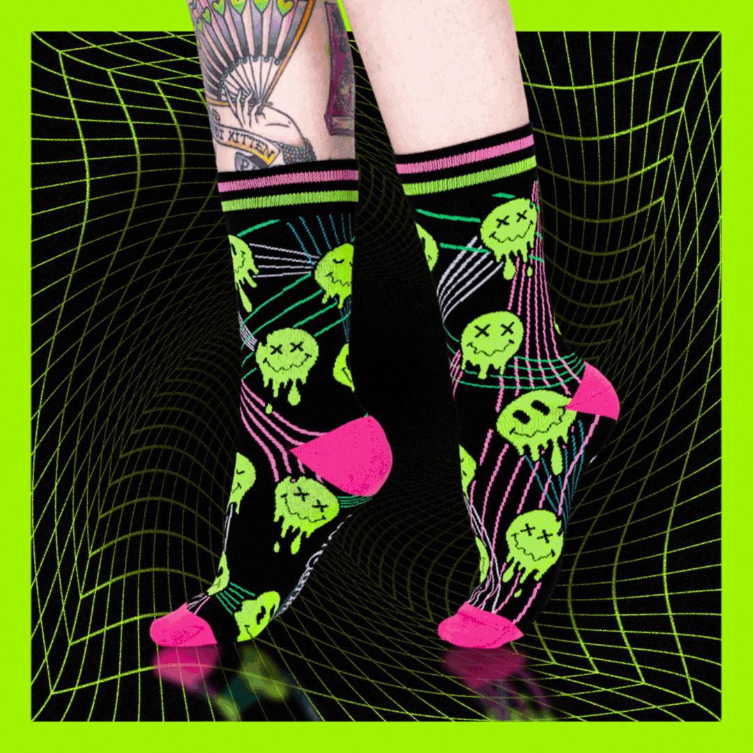 Rave Crew Sock Pack | 6 Designs - ResirWrecked Costumes
