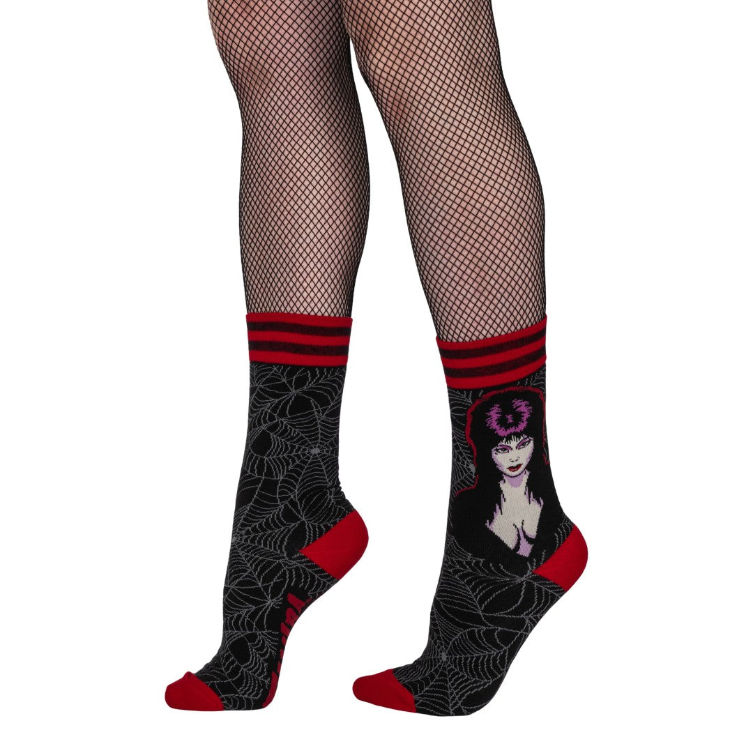 Elvira Mistress of the Dark Crew Socks - ResirWrecked Costumes