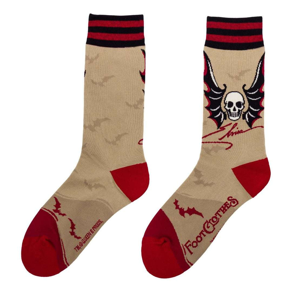 Elvira Cruel Ink Crew Socks - ResirWrecked Costumes