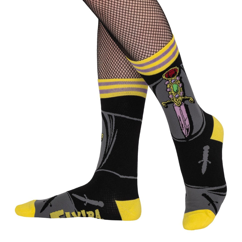 Elvira Yours Crew-lly Sock Pack | 6 Designs - ResirWrecked Costumes
