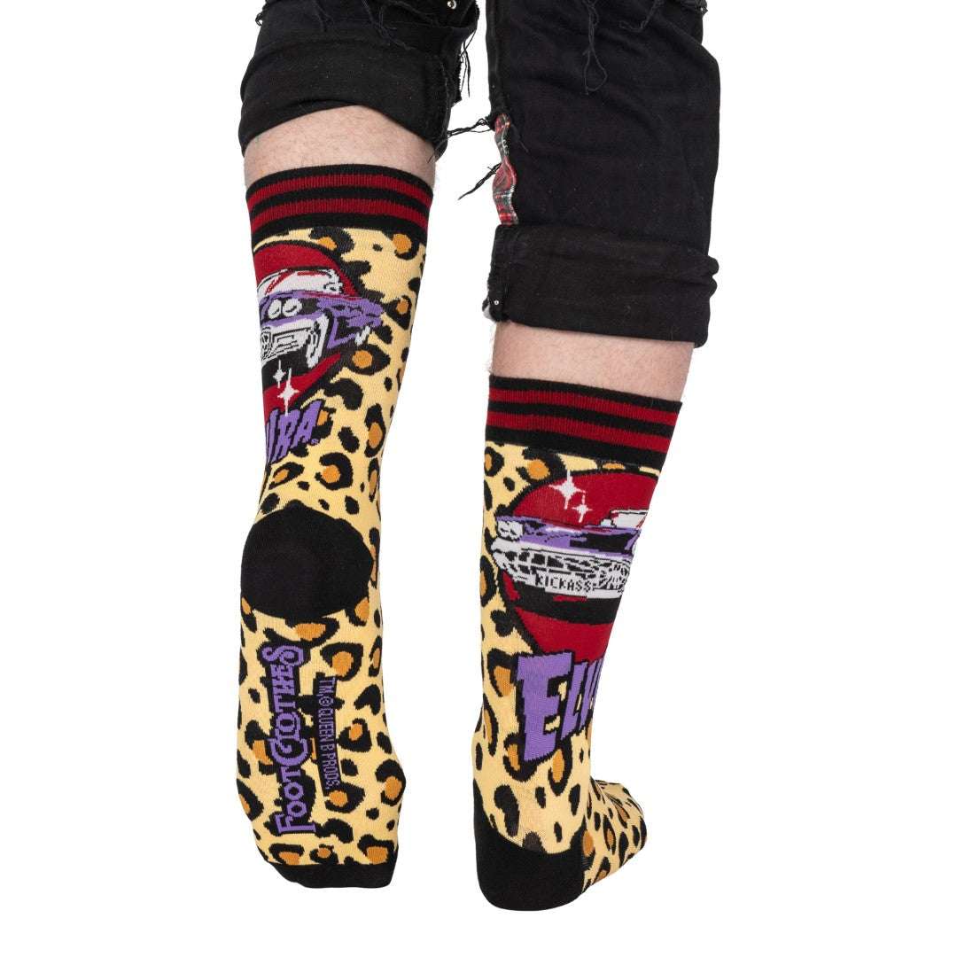 Elvira Macabre Mobile Crew Socks - ResirWrecked Costumes