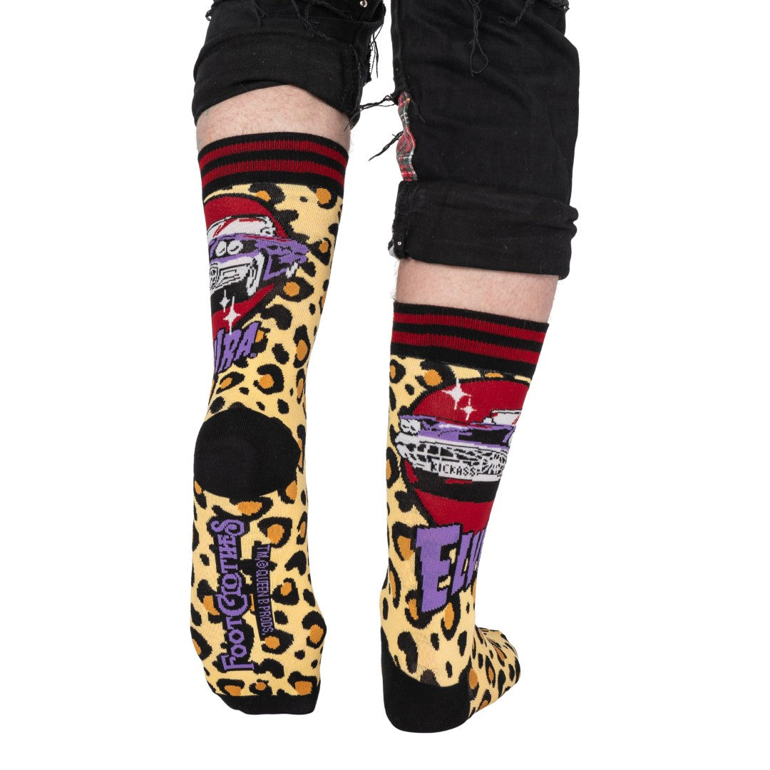 Elvira Macabre Mobile Crew Socks - ResirWrecked Costumes