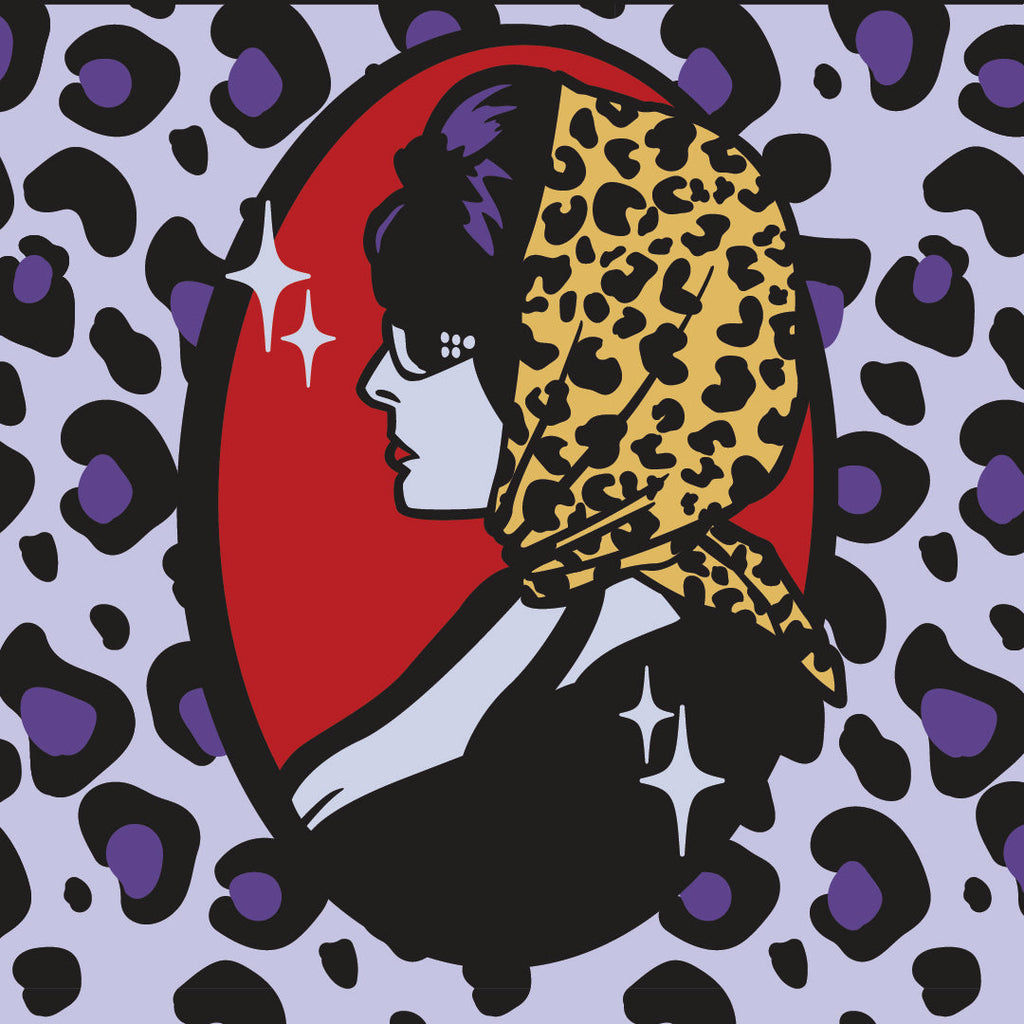 Elvira Classy Chassis Crew Socks - ResirWrecked Costumes