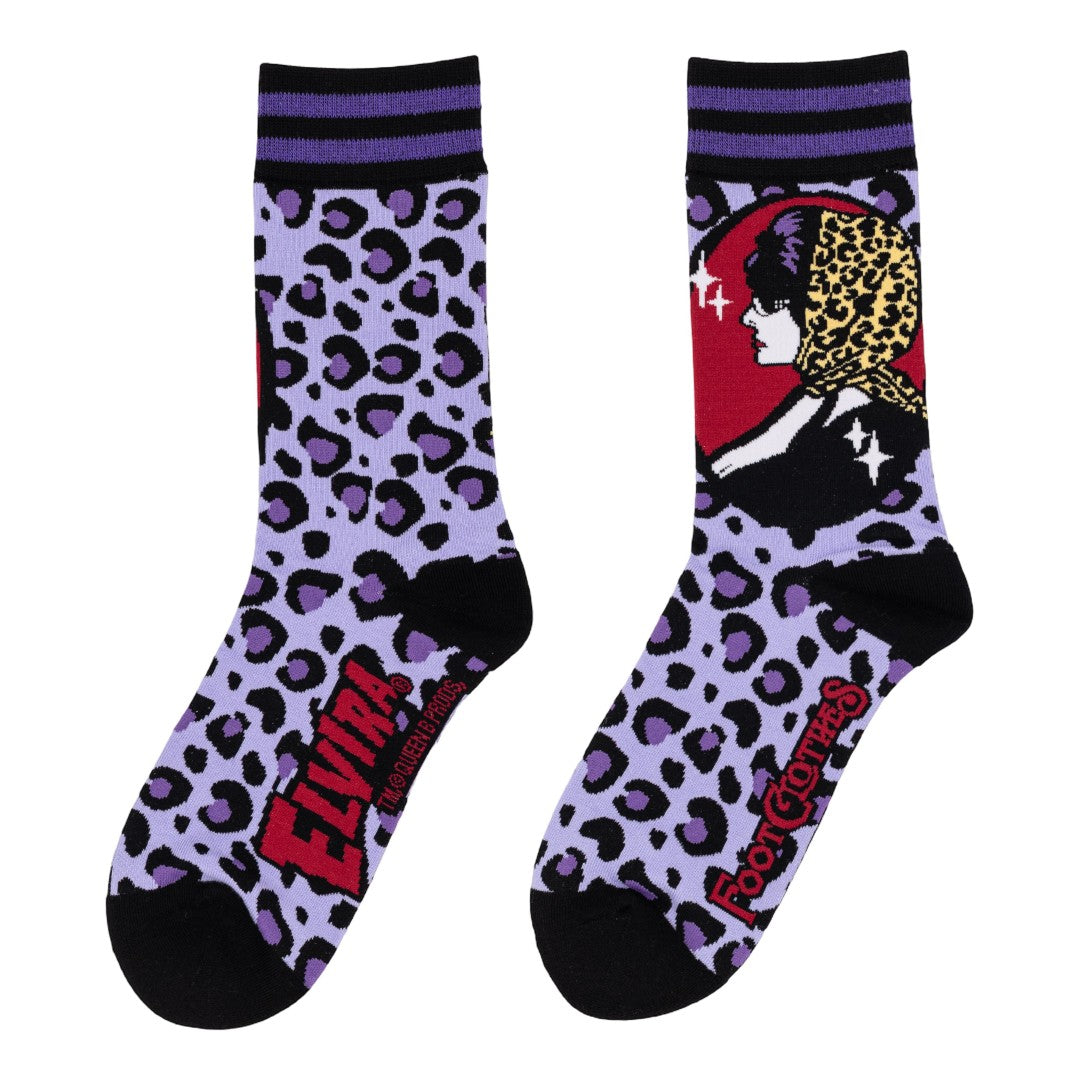 Elvira Classy Chassis Crew Socks - ResirWrecked Costumes