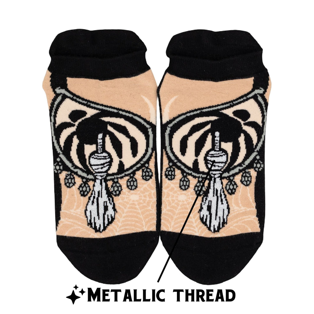 Elvira Tassel Temptress Ankle Socks - ResirWrecked Costumes