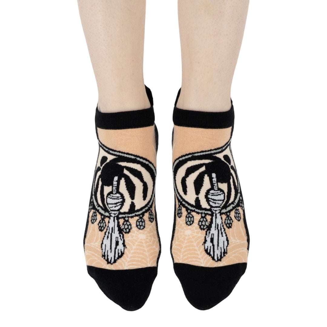 Elvira Show More Skin Ankle Sock Pack | 2 Designs - ResirWrecked Costumes