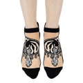 Elvira Tassel Temptress ankle socks.