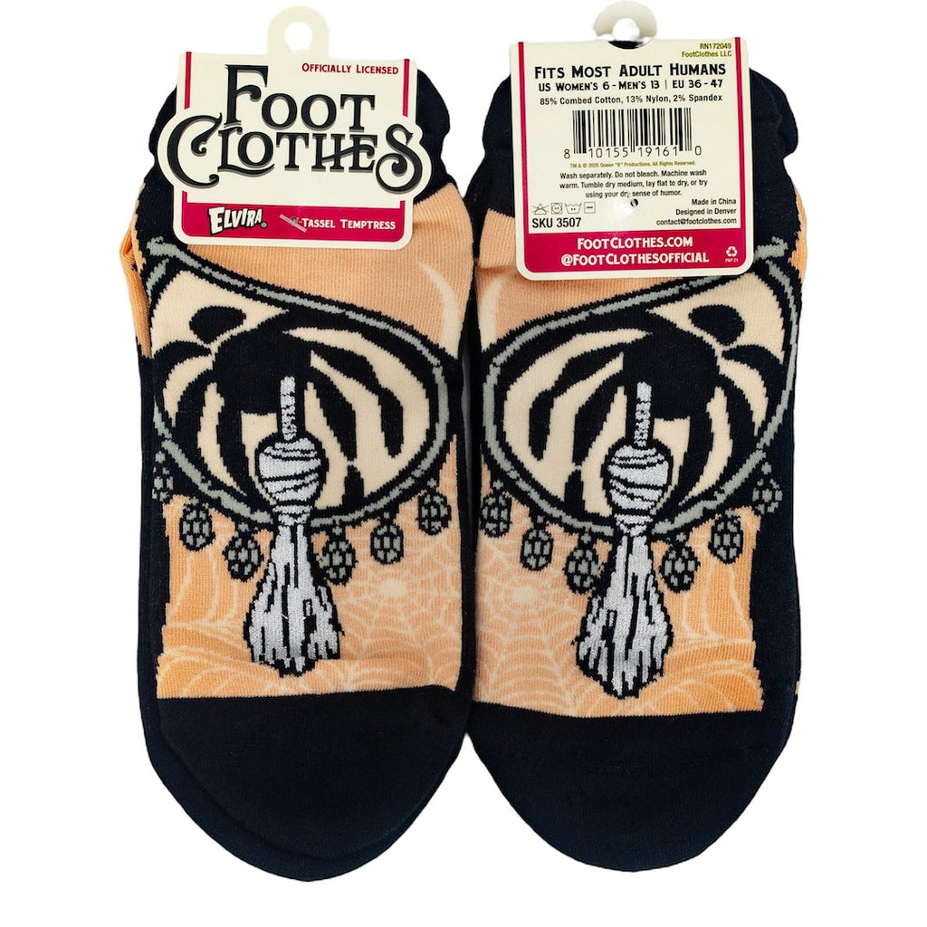 Elvira Tassel Temptress Ankle Socks - ResirWrecked Costumes