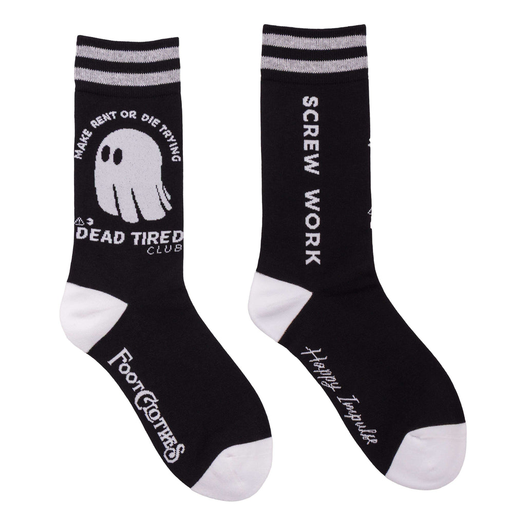 FootClothes x Happy Impulse Crew Sock Pack | 4 Designs - ResirWrecked Costumes