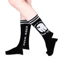 Dead Tired crew socks.