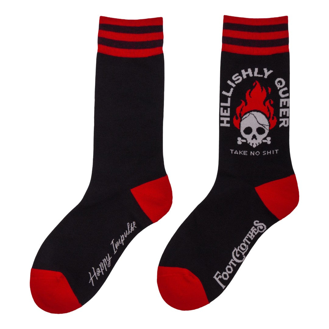 Hellishly Queer Crew Socks - ResirWrecked Costumes