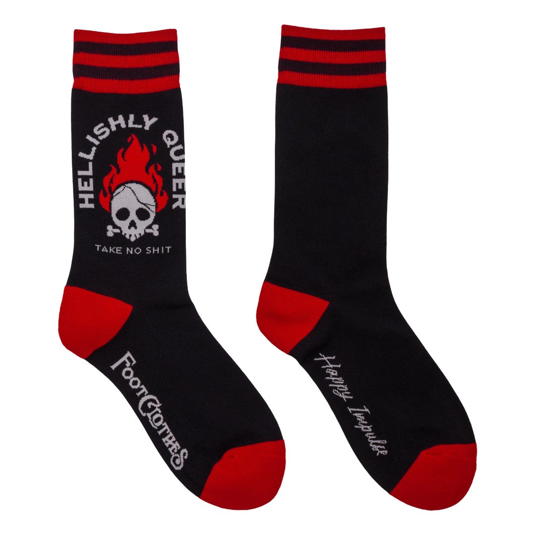 FootClothes x Happy Impulse Crew Sock Pack | 4 Designs - ResirWrecked Costumes