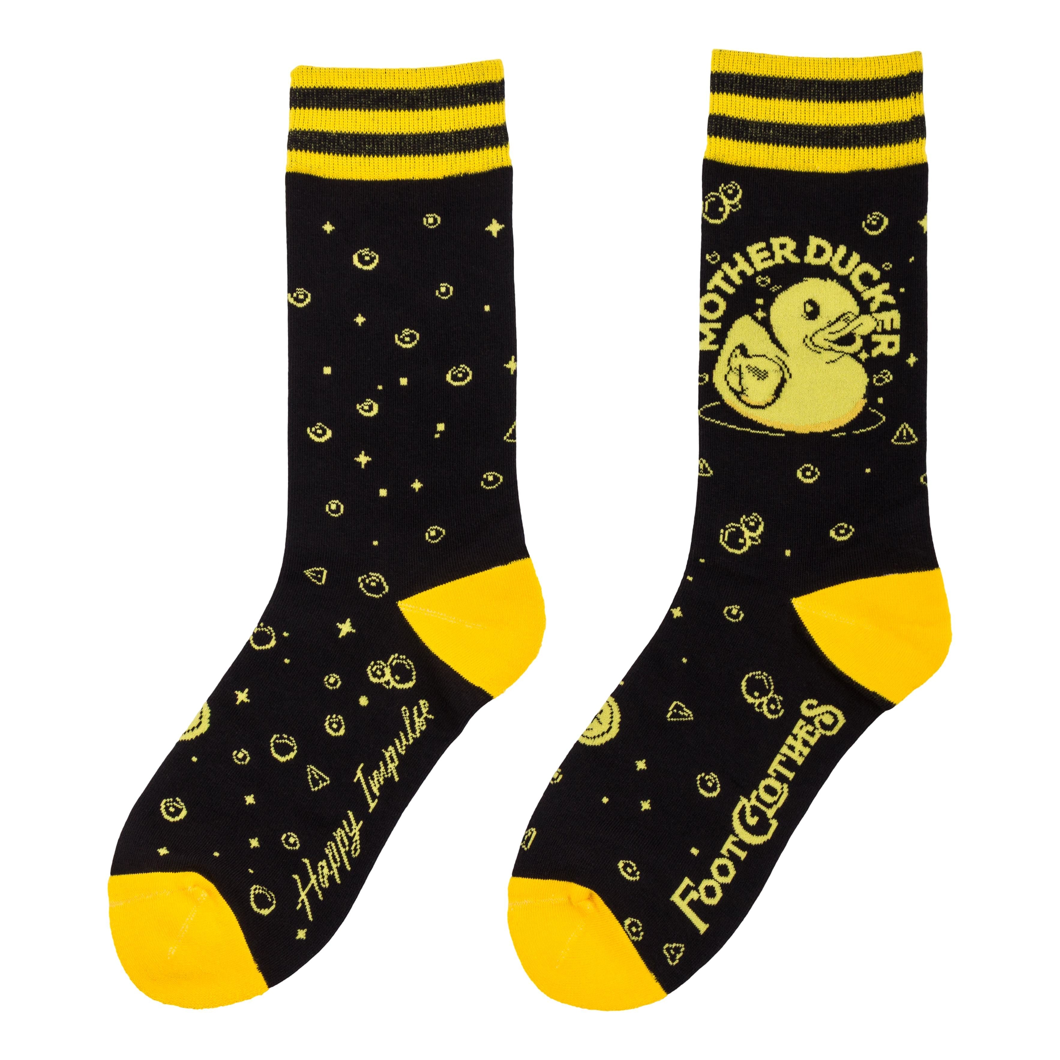 Mother Ducker Crew Socks - ResirWrecked Costumes
