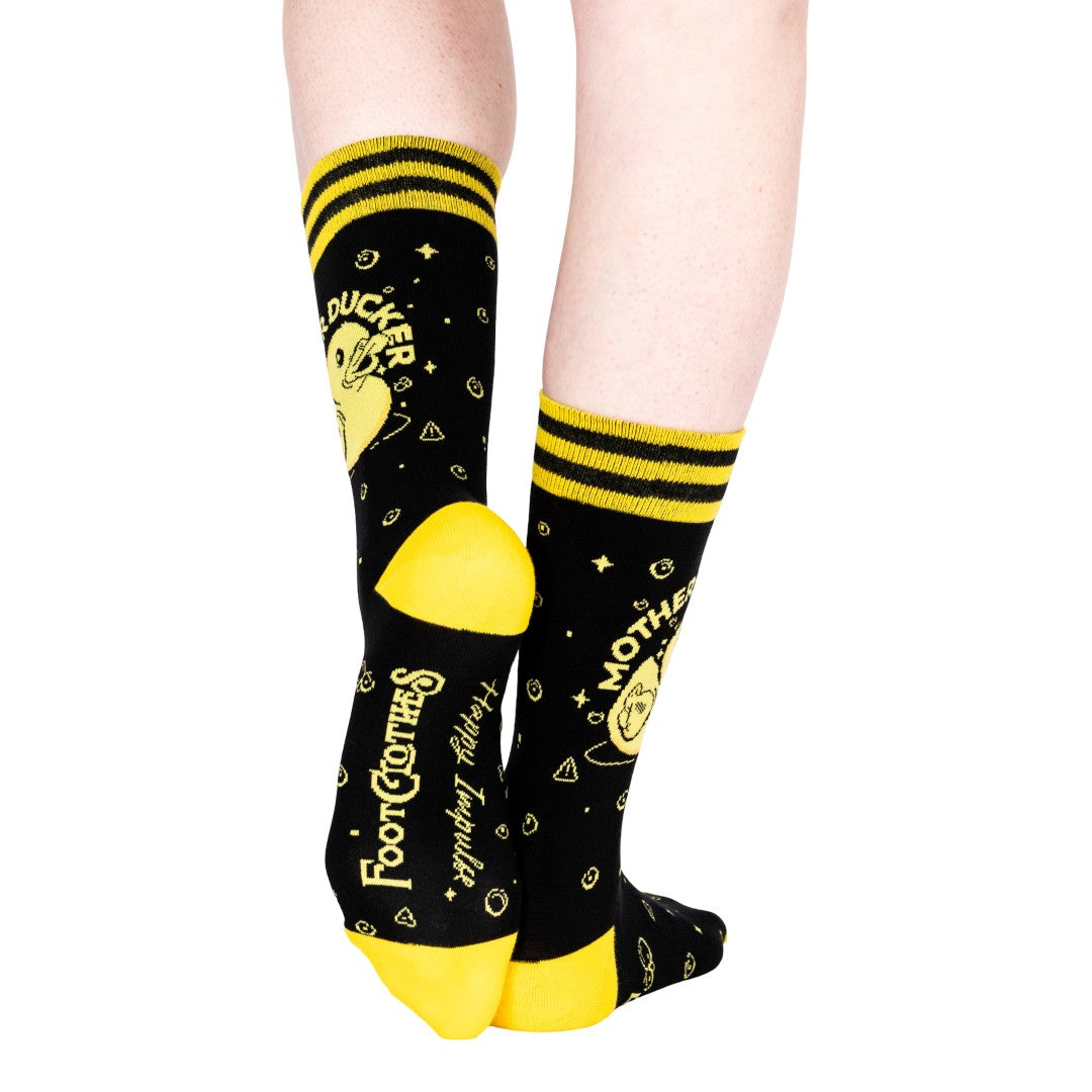 Mother Ducker Crew Socks - ResirWrecked Costumes