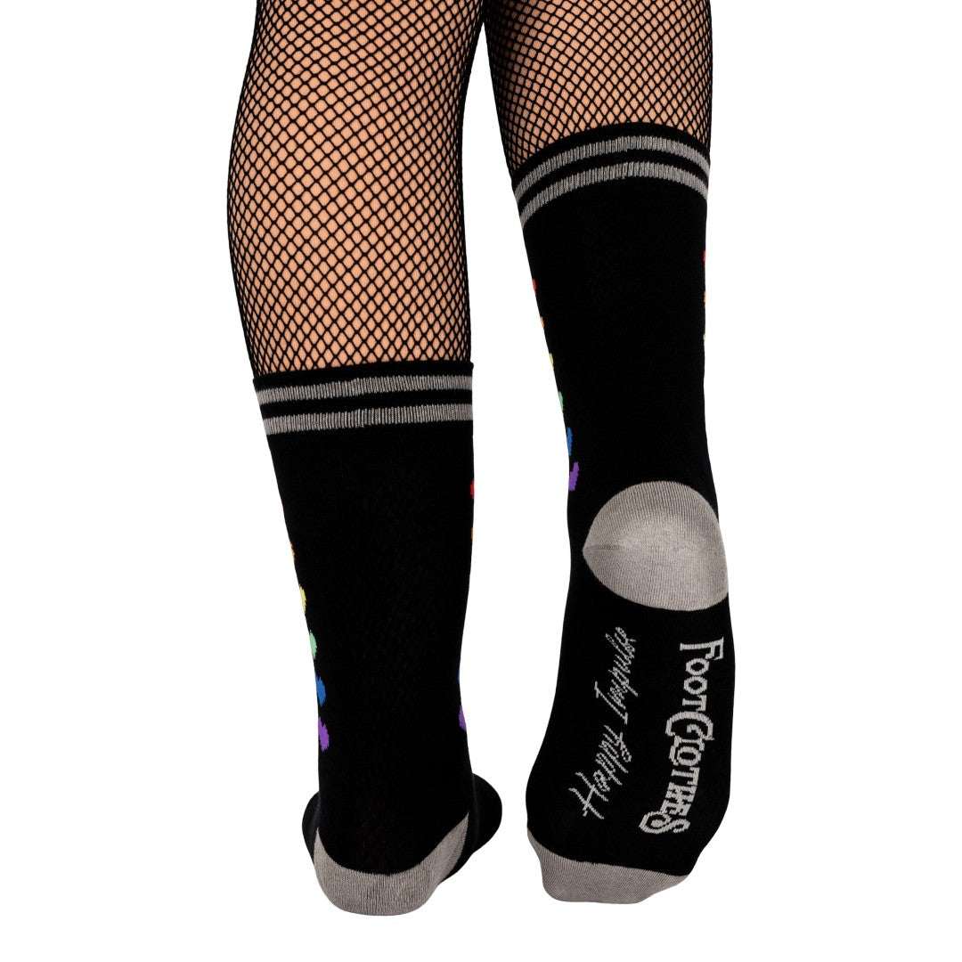 Pride Pixel Hearts Crew Socks - ResirWrecked Costumes