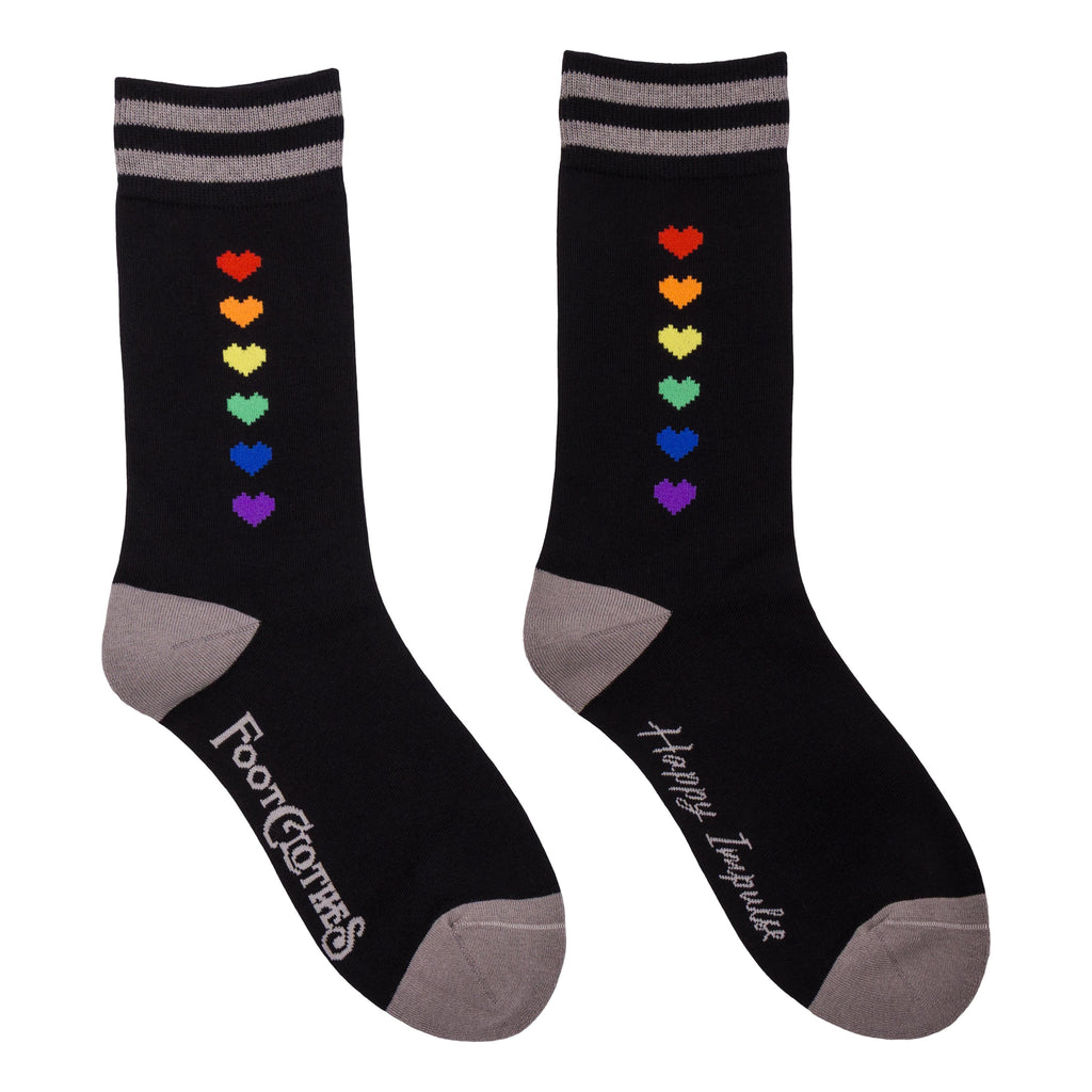 Queer Pixels Crew Sock Pack | 2 Designs - ResirWrecked Costumes