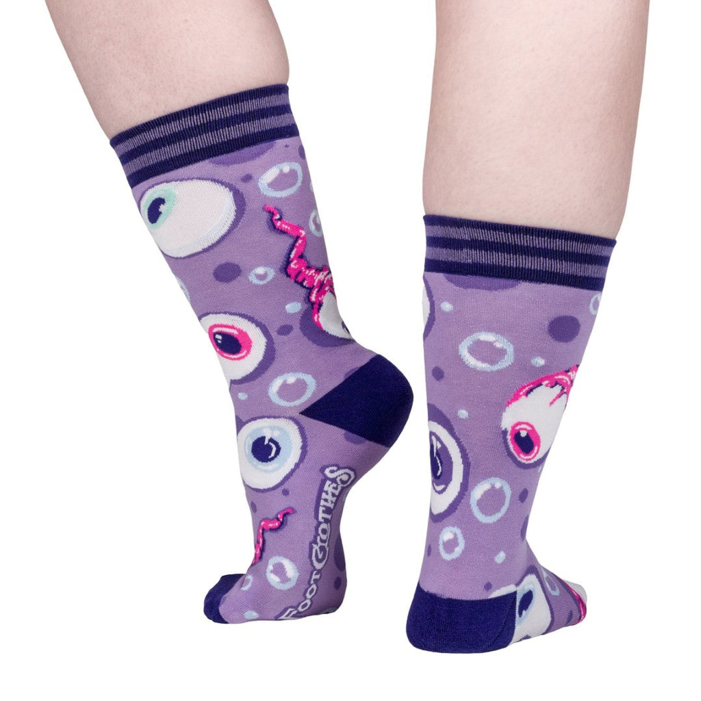 Peepers Eyeball Crew Socks - ResirWrecked Costumes