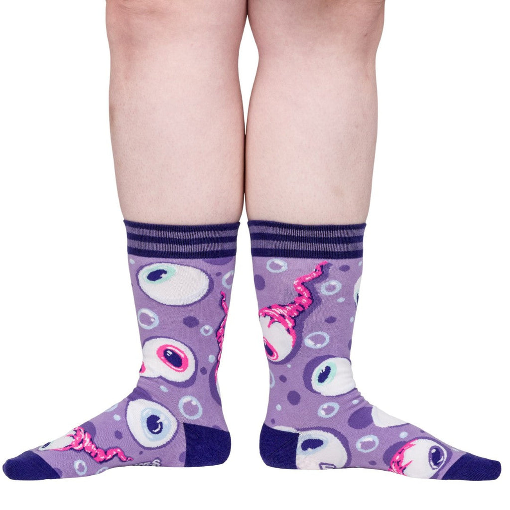 Peepers Eyeball Crew Socks - ResirWrecked Costumes