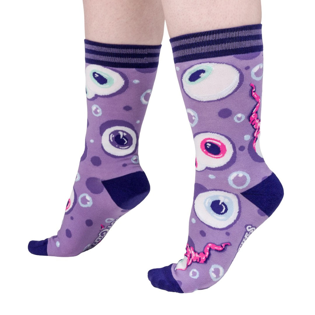 Peepers Eyeball Crew Socks - ResirWrecked Costumes