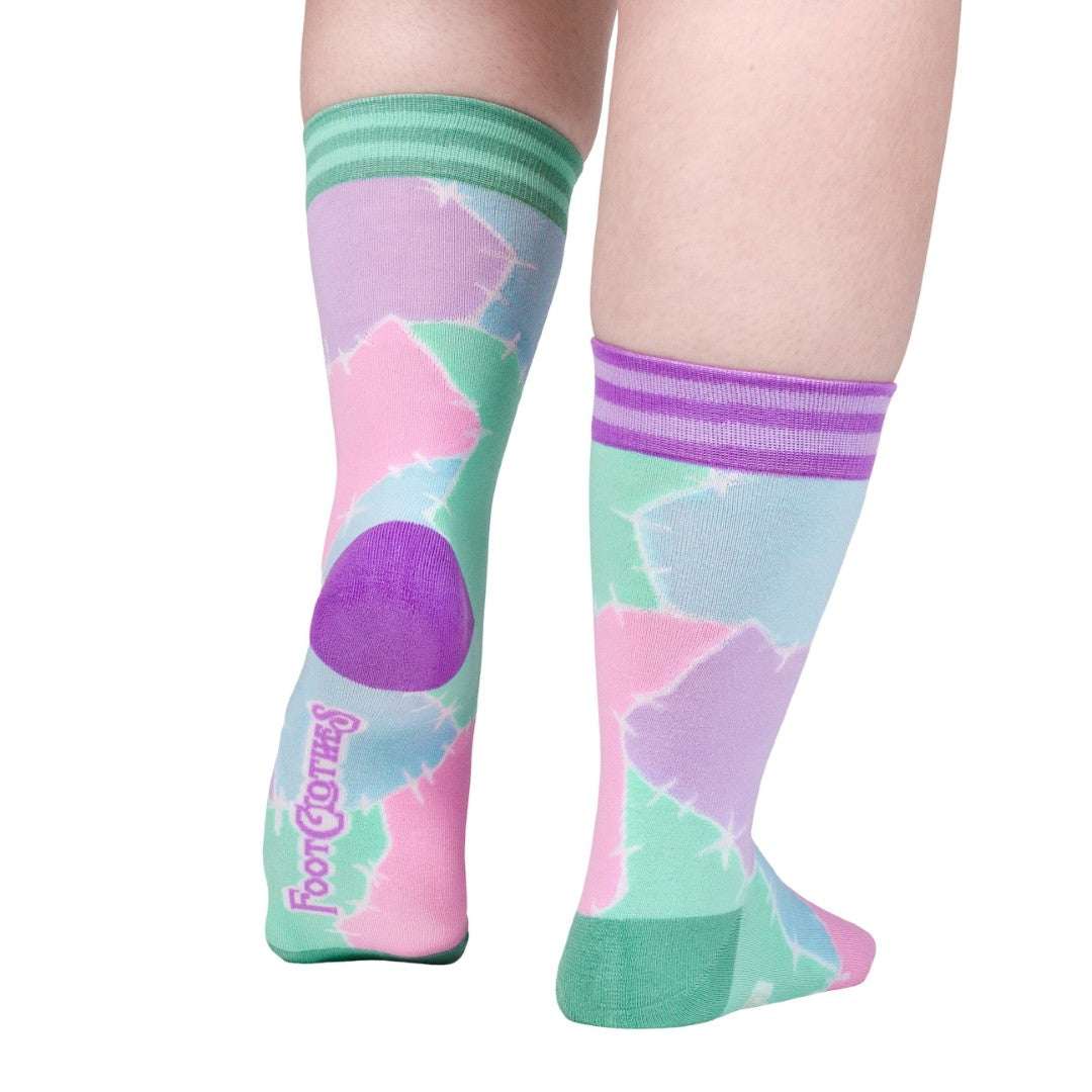 FrankenCutie Crew Socks - ResirWrecked Costumes