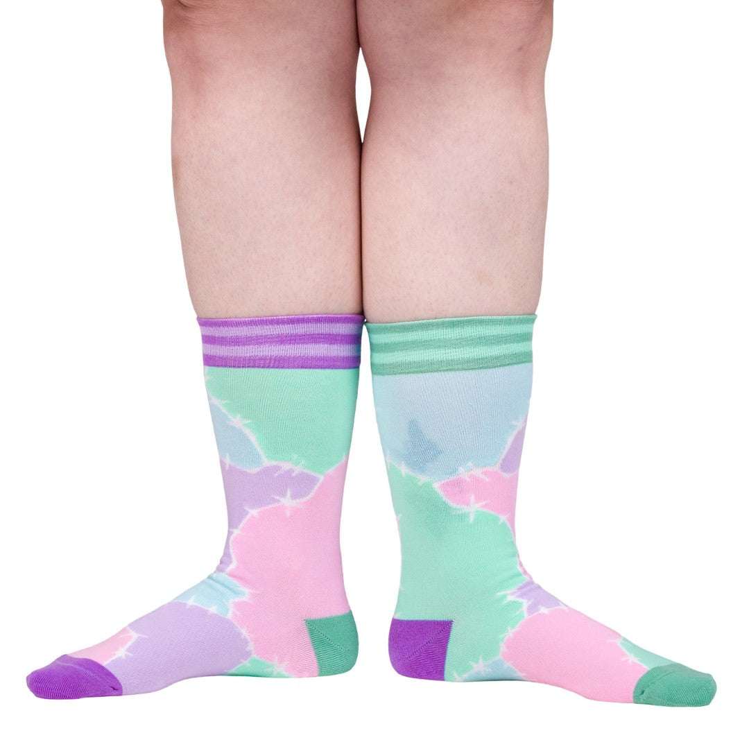 FrankenCutie Crew Socks - ResirWrecked Costumes
