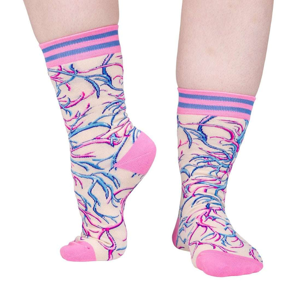 Aortic Entanglement Crew Socks - ResirWrecked Costumes