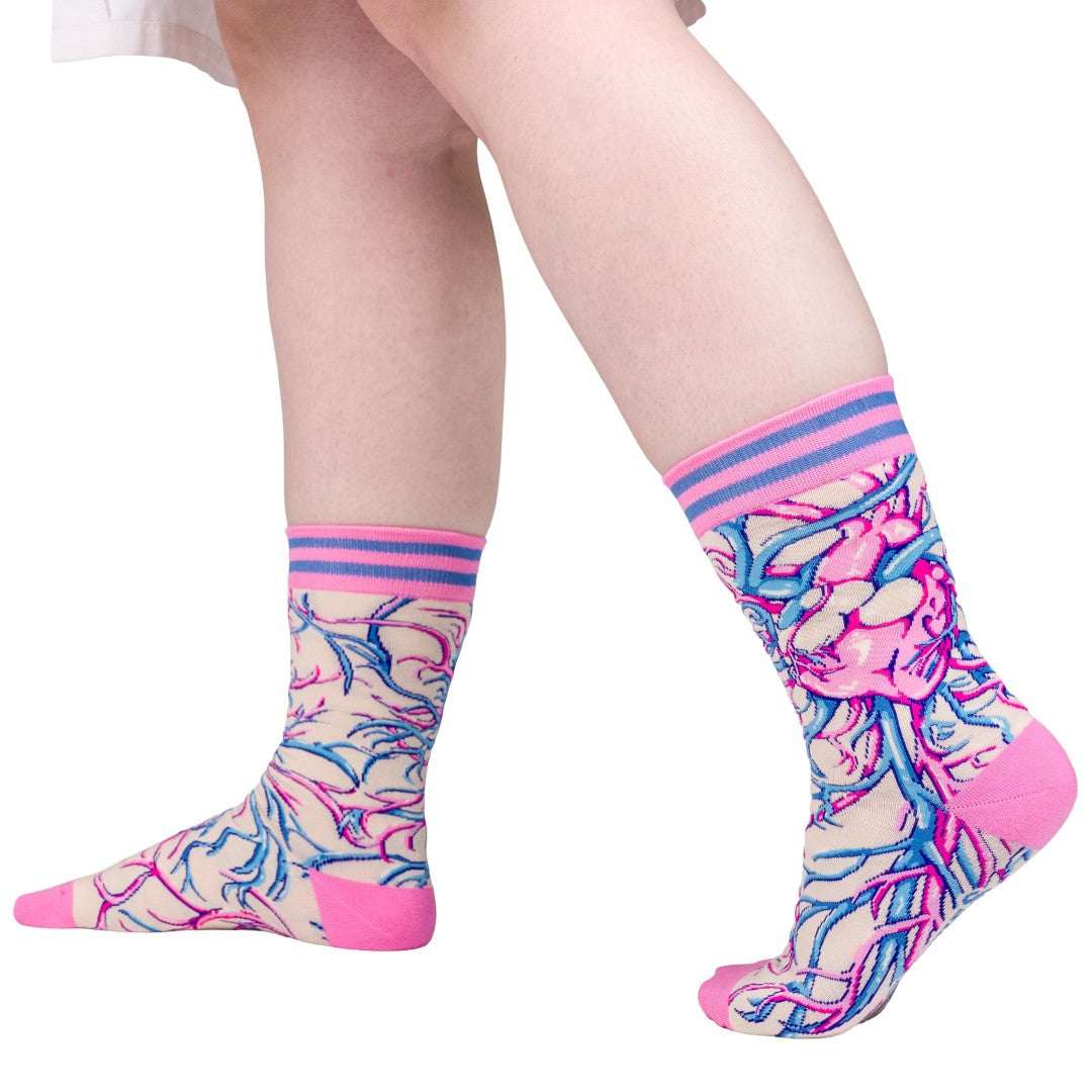 Aortic Entanglement Crew Socks - ResirWrecked Costumes