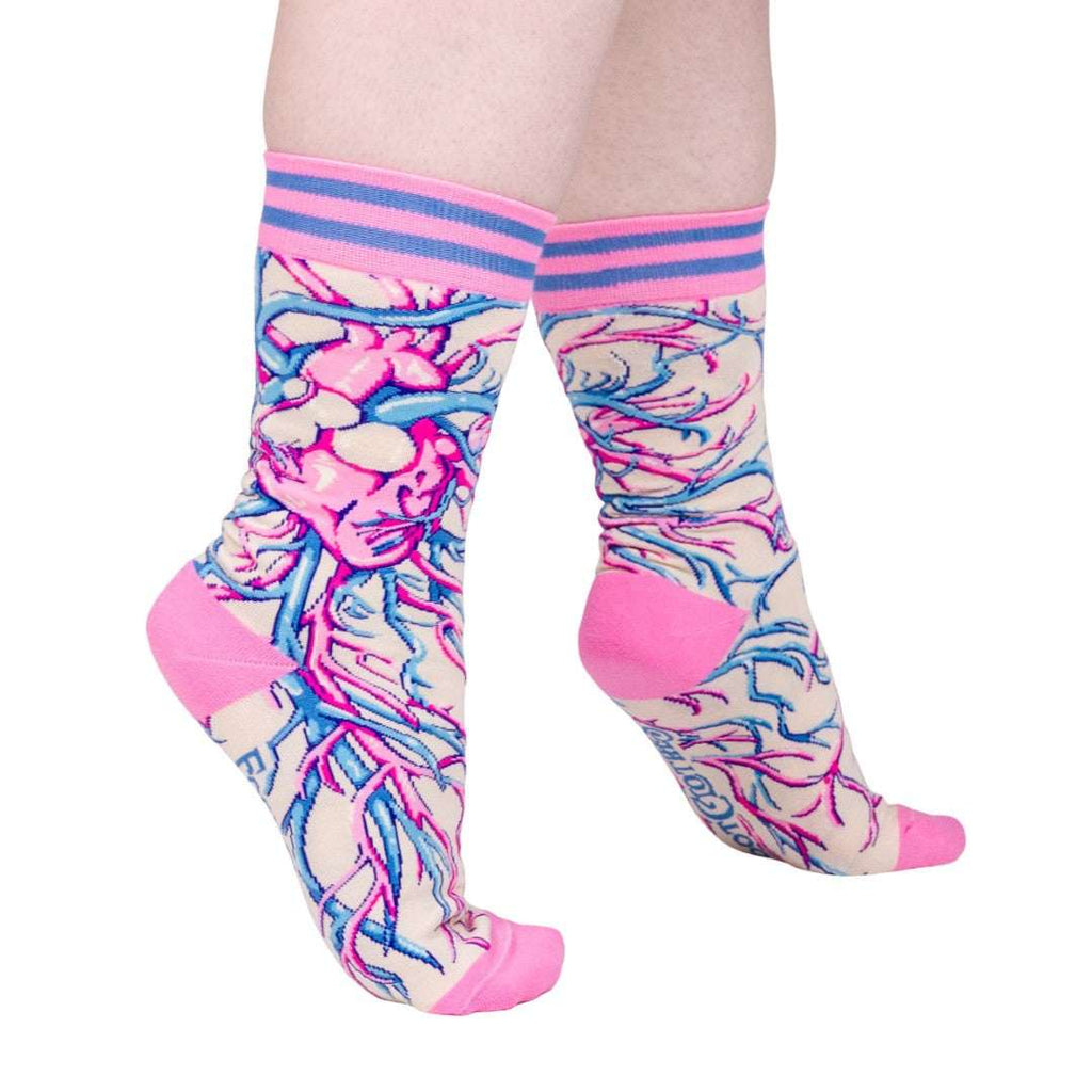 Aortic Entanglement Crew Socks - ResirWrecked Costumes