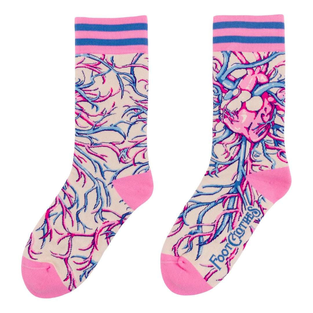 Aortic Entanglement Crew Socks - ResirWrecked Costumes
