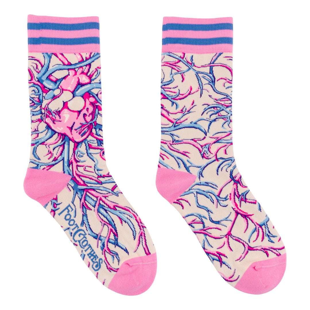 Aortic Entanglement Crew Socks - ResirWrecked Costumes