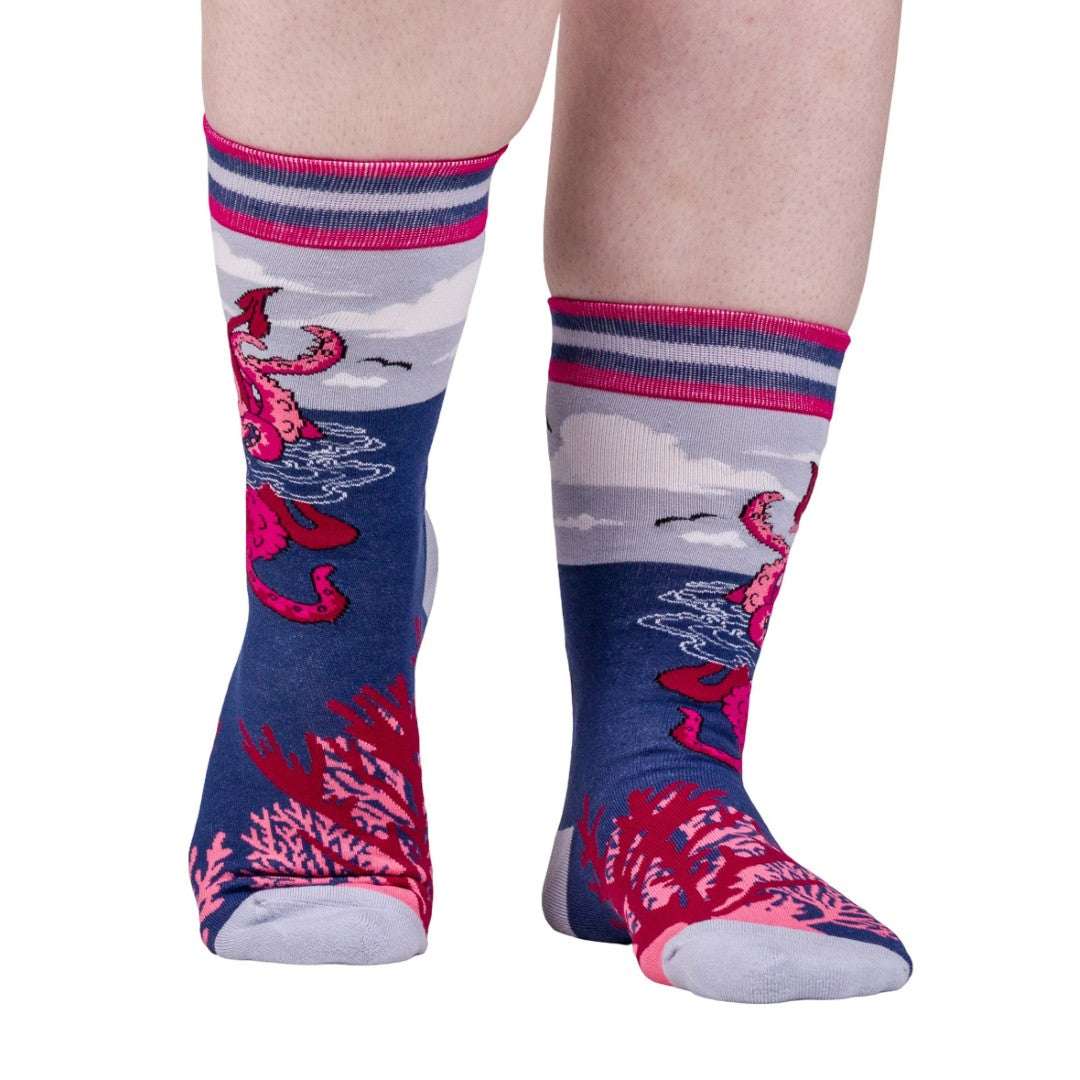 Cute Kraken Crew Socks - ResirWrecked Costumes