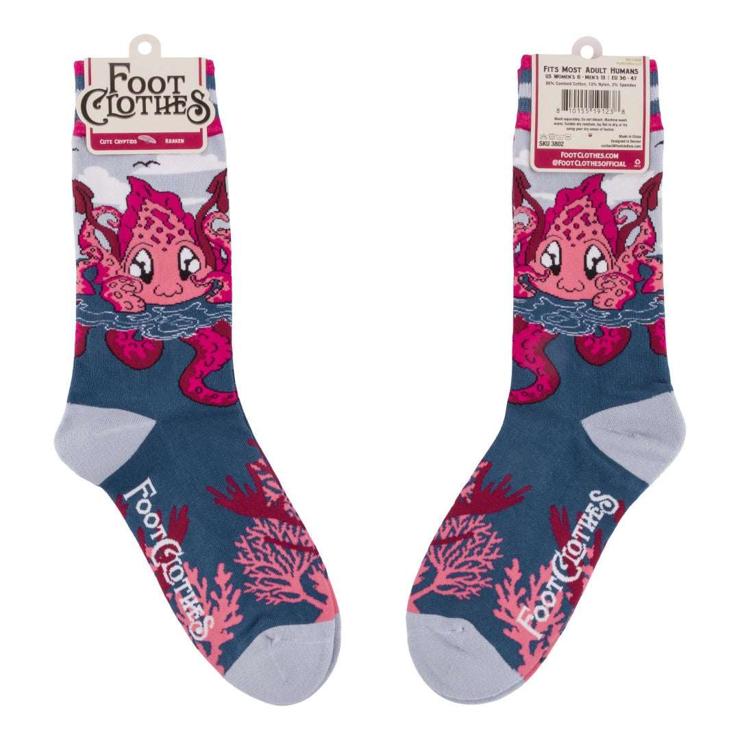 Cute Kraken Crew Socks - ResirWrecked Costumes