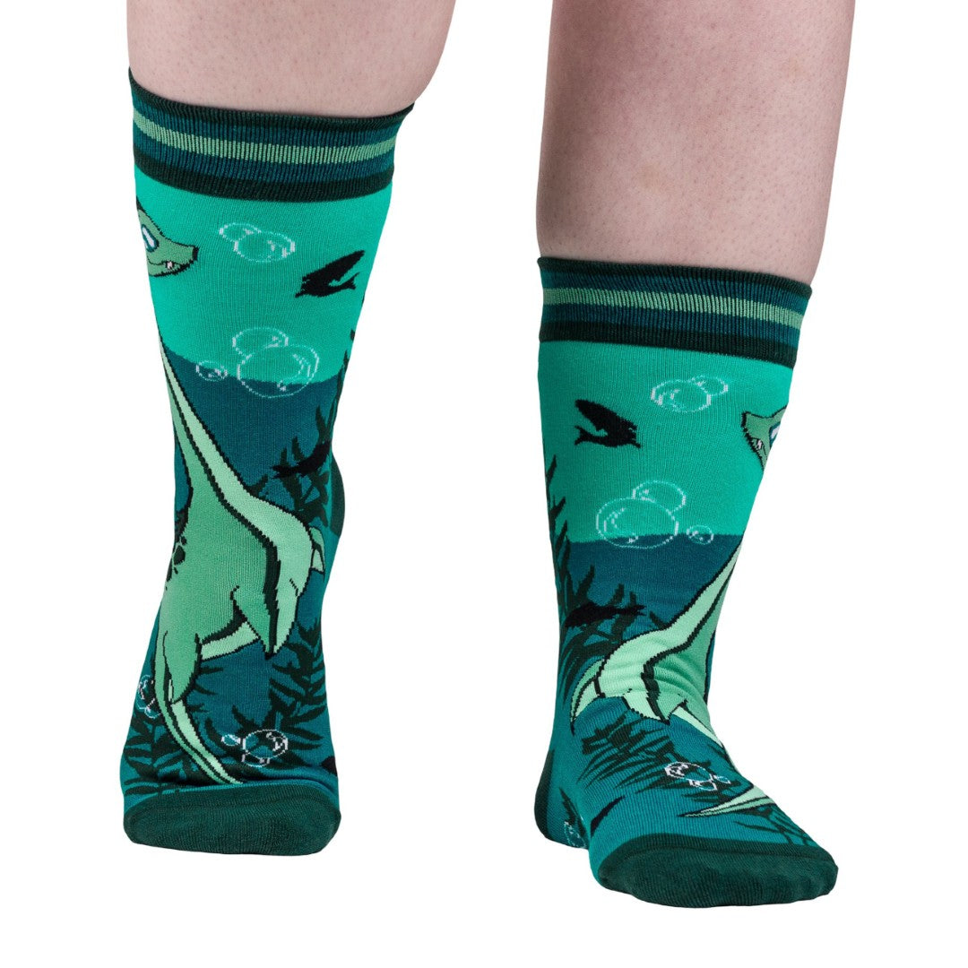 Cute Nessie Crew Socks - ResirWrecked Costumes