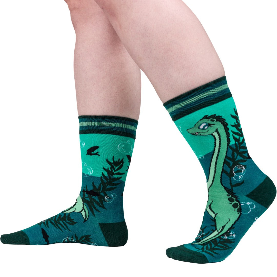 Cute Nessie Crew Socks - ResirWrecked Costumes