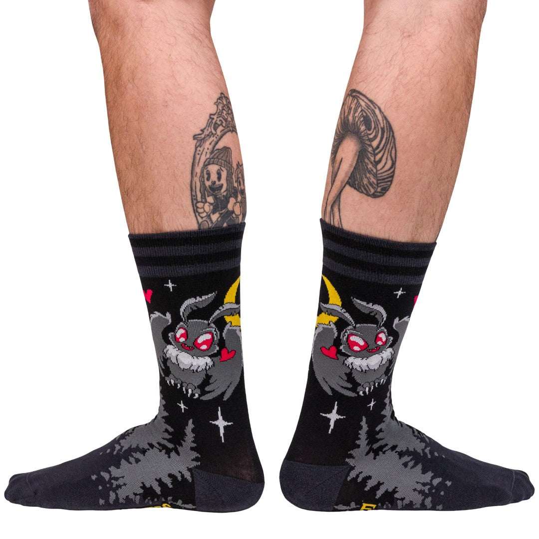 Cute Mothman Crew Socks - ResirWrecked Costumes