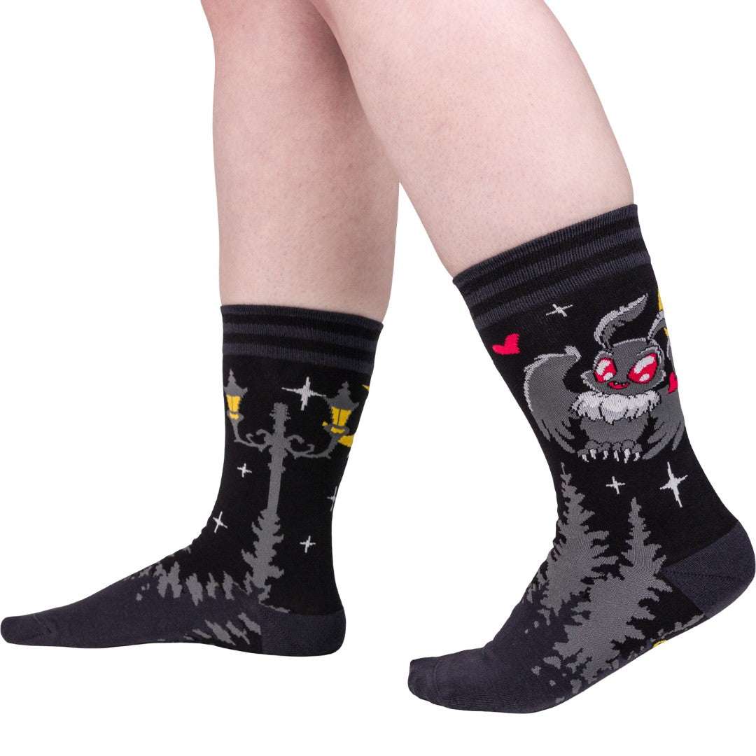 Cute Mothman Crew Socks - ResirWrecked Costumes