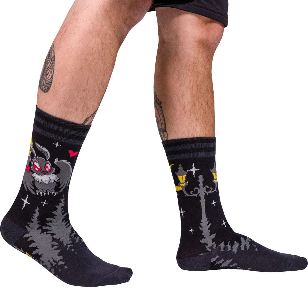 Cute Mothman Crew Socks - ResirWrecked Costumes